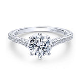 Engagement Ring"Center Diamond Not Included"