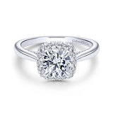 Engagement Ring"Center Diamond Not Included"