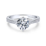Engagement Ring"Center Diamond Not Included"