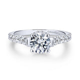 Engagement Ring"Center Diamond Not Included"