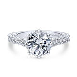 Engagement Ring"Center Diamond Not Included"