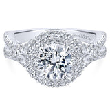 Engagement Ring"Center Diamond Not Included"
