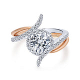 Engagement Ring"Center Diamond Not Included"