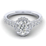 Engagement Ring"Center Diamond Not Included"