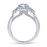 Engagement Ring"Center Diamond Not Included"