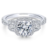 Engagement Ring"Center Diamond Not Included"