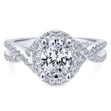 Engagement Ring"Center Diamond Not Included"