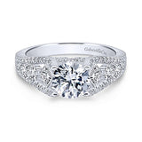 Engagement Ring"Center Diamond Not Included"
