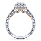 Engagement Ring"Center Diamond Not Included"