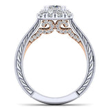 Engagement Ring"Center Diamond Not Included"