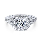 Engagement Ring"Center Diamond Not Included"