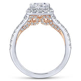 Engagement Ring"Center Diamond Not Included"