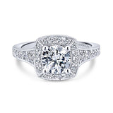 Engagement Ring"Center Diamond Not Included"