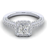 Engagement Ring"Center Diamond Not Included"