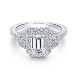 Engagement Ring"Center Diamond Not Included"