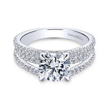 Engagement Ring"Center Diamond Not Included"