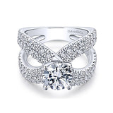 Engagement Ring"Center Diamond Not Included"