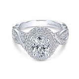 Engagement Ring"Center Diamond Not Included"