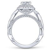 Engagement Ring"Center Diamond Not Included"