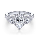 Engagement Ring"Center Diamond Not Included"