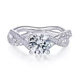 Engagement Ring"Center Diamond Not Included"