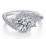 Engagement Ring"Center Diamond Not Included"