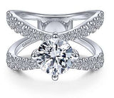 Engagement Ring"Center Diamond Not Included"