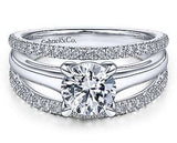 Engagement Ring"Center Diamond Not Included"