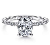 Engagement Ring"Center Diamond Not Included"