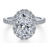 Engagement Ring"Center Diamond Not Included"