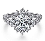 Engagement Ring"Center Diamond Not Included"