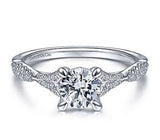 Engagement Ring"Center Diamond Not Included"