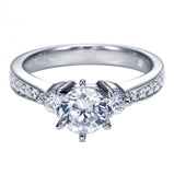 Engagement Ring"Center Diamond Not Included"