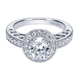 Engagement Ring"Center Diamond Not Included"