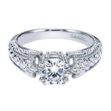 Engagement Ring"Center Diamond Not Included"
