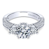 Engagement Ring"Center Diamond Not Included"