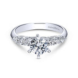 Engagement Ring"Center Diamond Not Included"