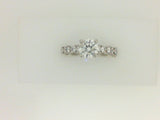 Engagement Ring"Center Diamond Not Included"