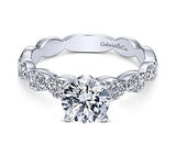 Engagement Ring"Center Diamond Not Included"