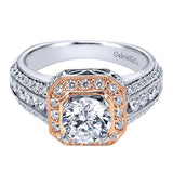 Engagement Ring"Center Diamond Not Included"