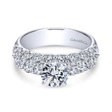 Engagement Ring"Center Diamond Not Included"