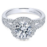 Engagement Ring"Center Diamond Not Included"