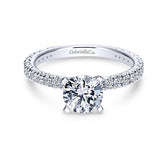 Engagement Ring"Center Diamond Not Included"