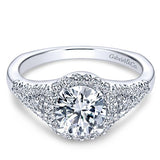 Engagement Ring"Center Diamond Not Included"