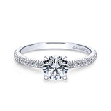 Engagement Ring"Center Diamond Not Included"