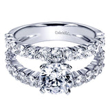 Engagement Ring"Center Diamond Not Included"