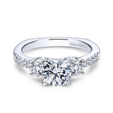 Engagement Ring"Center Diamond Not Included"
