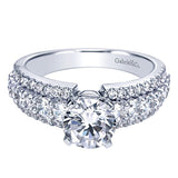 Engagement Ring"Center Diamond Not Included"