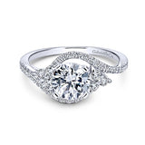 Engagement Ring"Center Diamond Not Included"