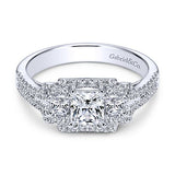 Engagement Ring"Center Diamond Not Included"